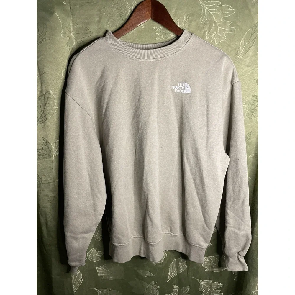 The North Face Woman's Small Sweater‎ Beige Circular Design